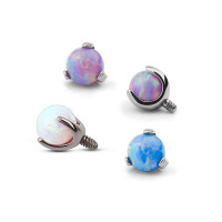 Prong Set Opal