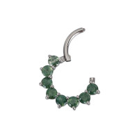 "Ewah" Moss Agate Clicker