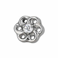 Swirl Flower Top