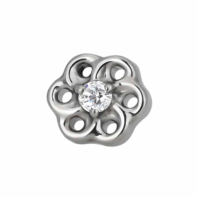 Swirl Flower Top