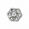 Swirl Flower Top