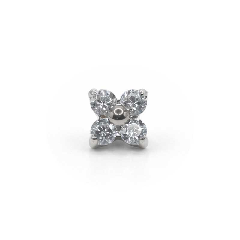 4 CZ Flower