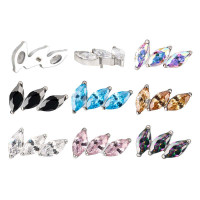 Marquise 3CZ Set (Push-pin)
