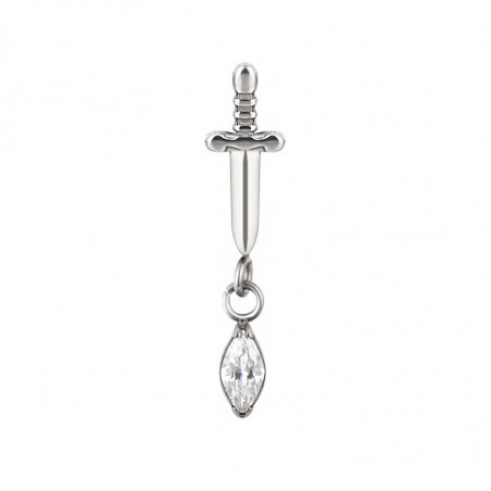 Dagger Marquise Dangle