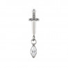 Dagger Marquise Dangle