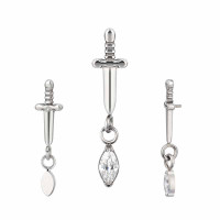Dagger Marquise Dangle
