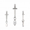 Dagger Marquise Dangle