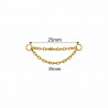 Gold Color Double Chain (PVD)