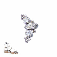 Regal Marquise Cluster (Push-pin)