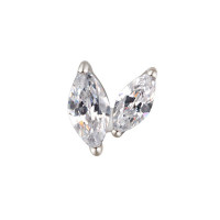 Marquise 2CZ Set (Push-pin)