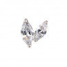 Marquise 2CZ Set (Push-pin)