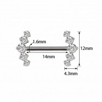 Radiant Fan Nipple (Push-pin)
