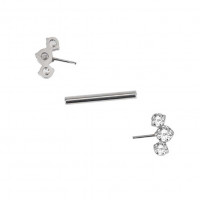 Radiant Trio Nipple (Push-pin)