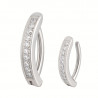 CZ Crescent Navel