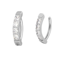 Princess CZ Crescent Navel