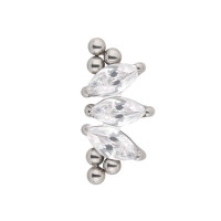 Regal Trio Marquise Cluster