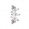 Regal Trio Marquise Cluster