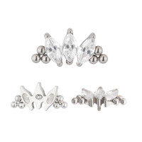 Regal Trio Marquise Cluster