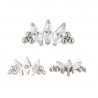 Regal Trio Marquise Cluster
