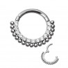"Barbra" Front CZ Clicker with Balls