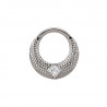 "Cleo" Bumped Clicker with CZ