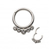 "Kalie" Bezel set 5 CZ Clicker
