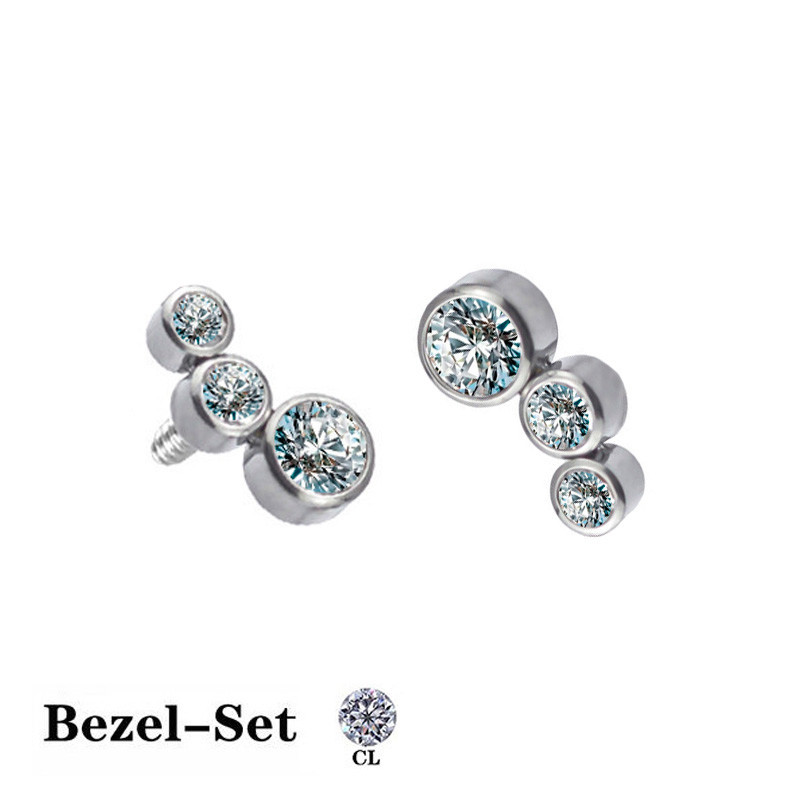 3 CZ Curved Cluster