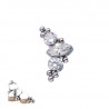 Marquise CZ With Balls Cluster