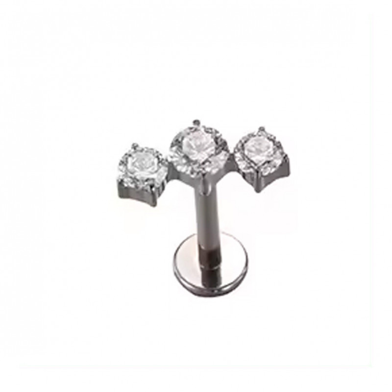 3 CZ Prong Top