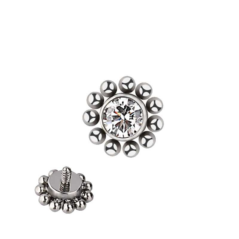 CZ With Ball Clusters
