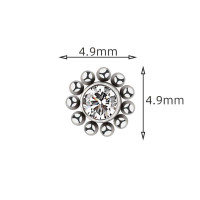 CZ With Ball Clusters