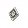 Diamond Cut Top With CZ