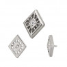 Diamond Cut Top With CZ